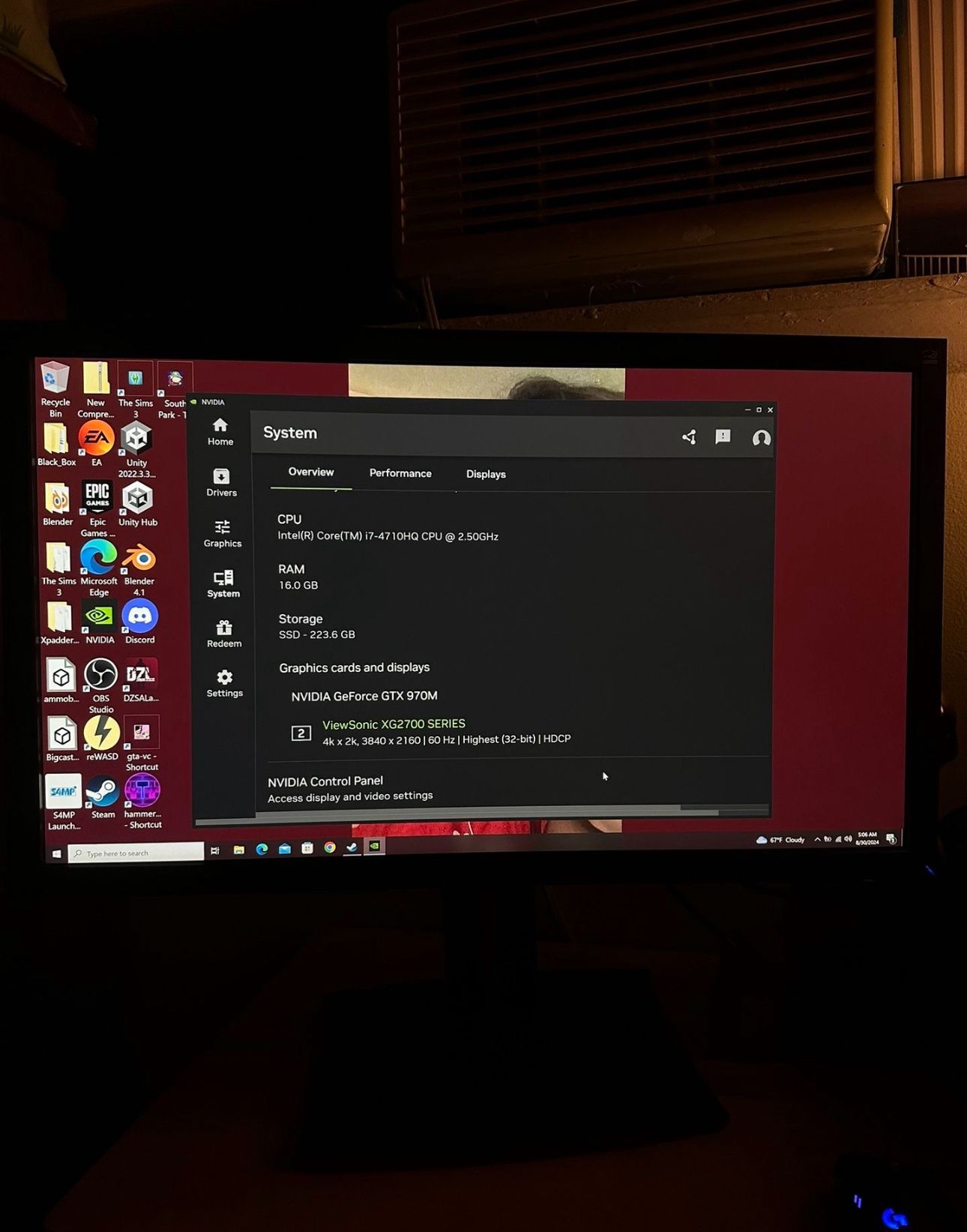 4K Gaming Monitor