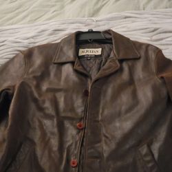 Wilson leather car coat Dean Winchester supernatural replica leather jacket