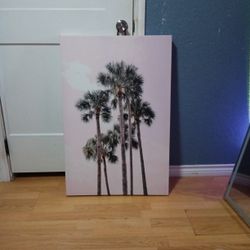 Palm Trees Canvas 