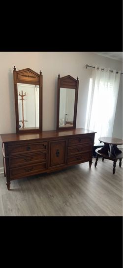 Antique Double Mirror Dresser ESTATE SALE May 1 & 2