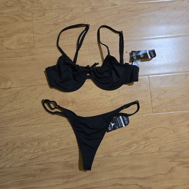 iBody Bikini Set in Black - S - NWT