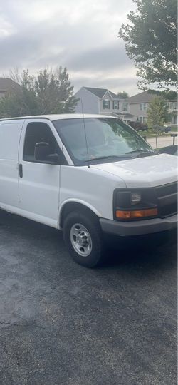 2014 Chevy 3500 cargo van