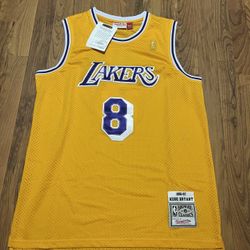 Kobe Bryant Gold Throwback Jersey 