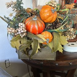 Pumpkin Floral Arrangements 