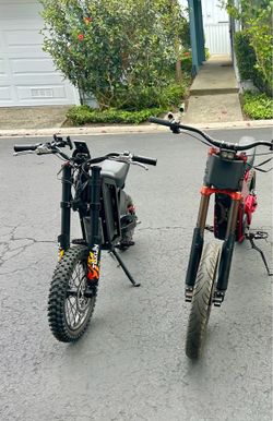 Two in one deal modded talaria xxx and freego x0 with x2 pro display plus extra brake disc