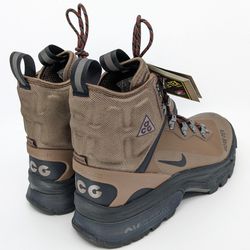 Nike ACG Air Zoom Gaiadome Gore-Tex Boots Trail Brown Mens Sz 9.5 New DD2858-200