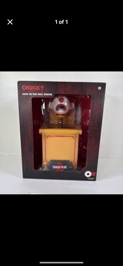 Chucky Jack In The Box Statue
