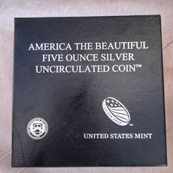 5 Ounce silver Coin Real Mint Coin Big Coin