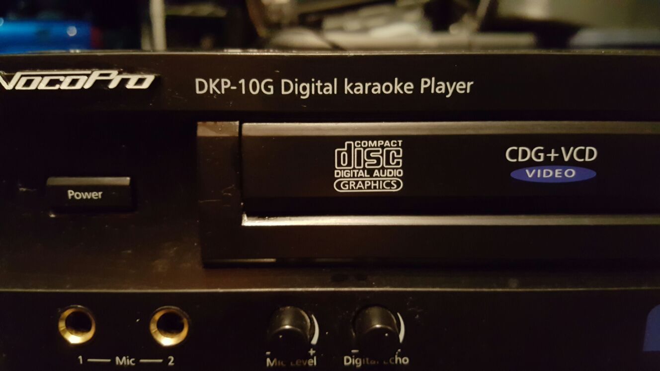 Karaoke player VocoPro CDG+VCD