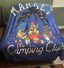 Camp McDonald’s Blanket (Read Description)
