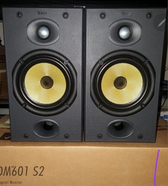 DM601 S2 speaker, a digital monitor made by Bowers & Wilkins in England.