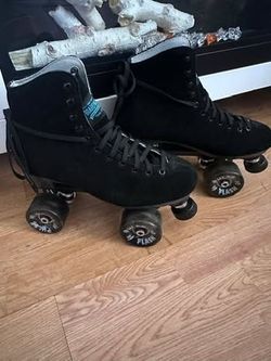 Sure Grip Roller Skates Suede-Boardwalk Plus - 8 Mens