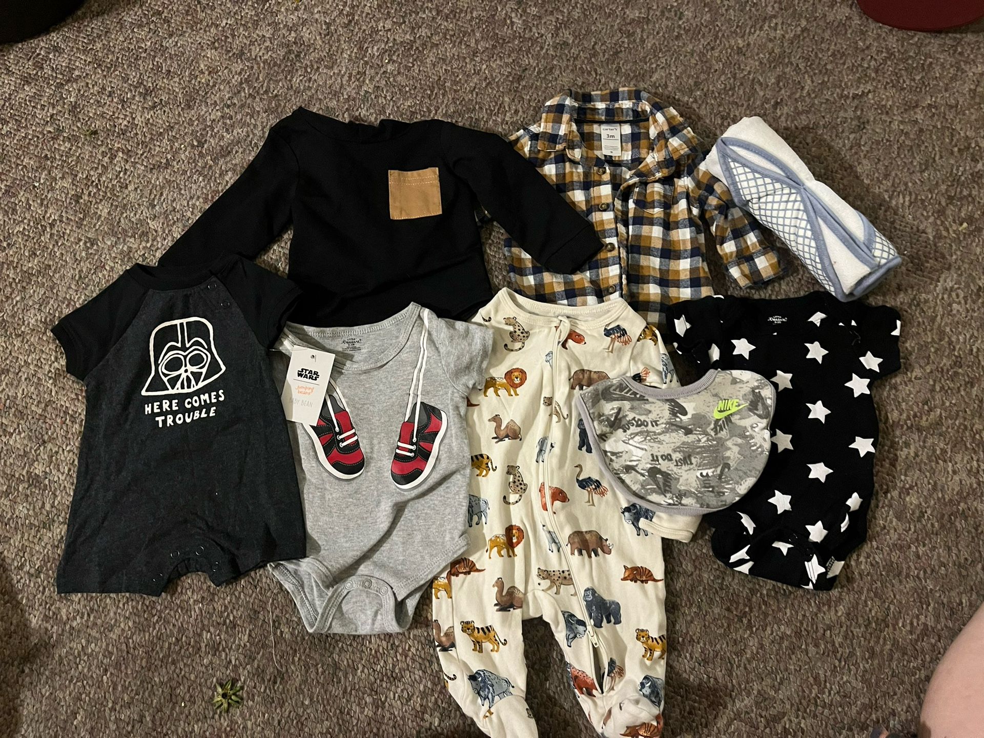 Baby Boy Clothes 0-3 Months