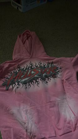 Hellstar large pink hoodie