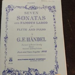 7 Sonatas and Famous Largo - Flute and Piano

