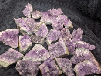 Amethyst crystal clusters $10 each