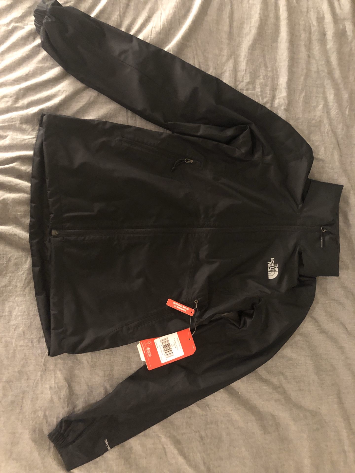 THE NORTH FACE W HIKE JACKET BLACK SIZE XS