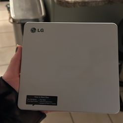 LG Portable Disk Burner