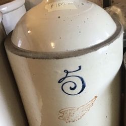 5 Gallon Redwing Jug Crock.