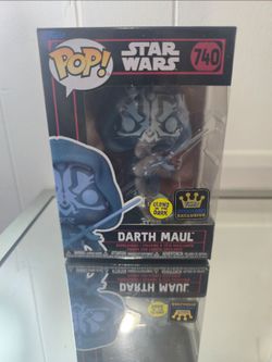 🌌 Star Wars Darth Maul Funko Pop #740 Glow in Dark Specialty Series 🔥