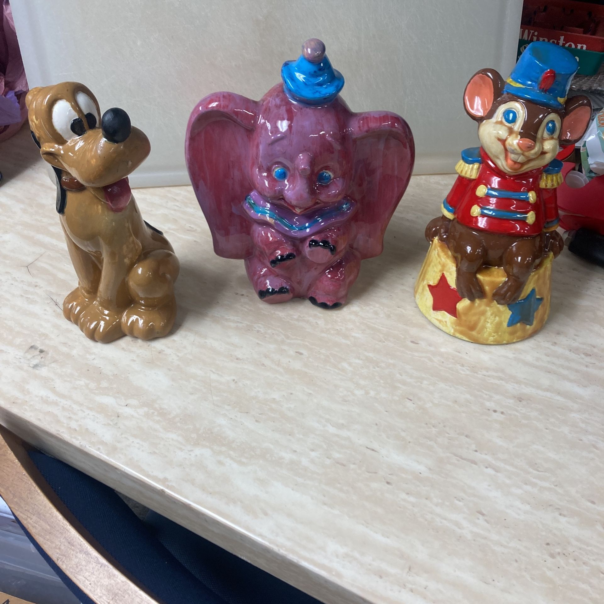 Walt Disney Ceramic Figures 