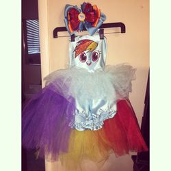 Rainbow dash birthday outfit