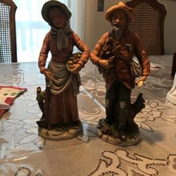 Vintage Old man And Woman