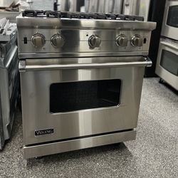 Viking Professional 30” All Gas Stainless Steel Range 