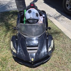 FERARI GO CART babies Runs Great ,Hi End
