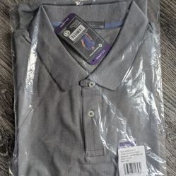 Members Mark men's stretch polo XXL grey