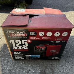 Lincoln 125HD Welder Never Used