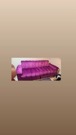 82.7' convertible sofa with storage
