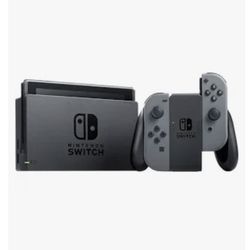 Nintendo Switch With The Game