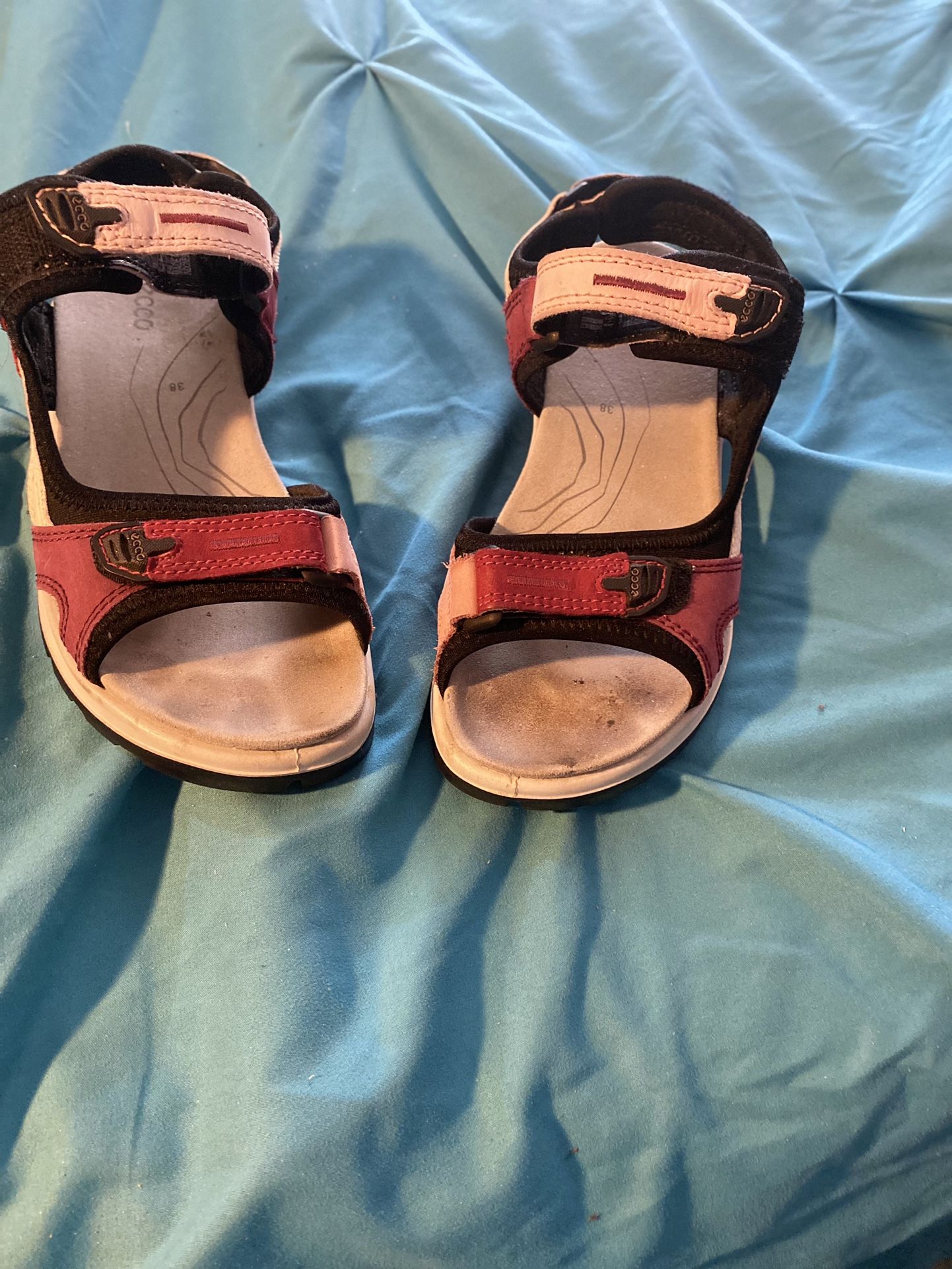 Ecco Yucatán Sandals. Pink. Size 7