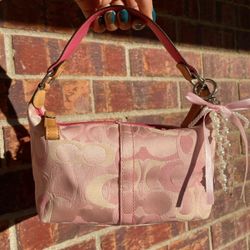 Pink Mini Coach Bag