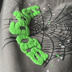 BRAND NEW Sp5der Hoodie Just Came In Comes  1:1 Authentic 100% Cotton And Has Puff Print 