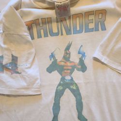 Vintage 90s Killer Instinct Thunder Promo T-shirt single  Stitched
