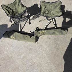 Pair Of Cabella's 3 Leg Stools