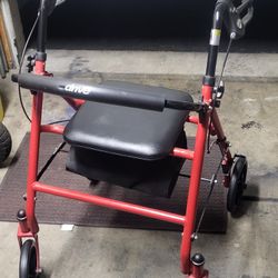 Drive Medical Foldable Rollator Walker 