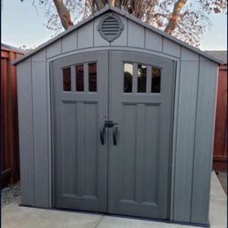 NEW LIFETIME Outdoor STORAGE SHED. 8 Foot X 7.5 Foot Large Shed ‼️NEVER OPENED; BRAND NEW IN 2 LARGE BOXES📦📦‼️ FIRM PRICE Not Negotiable!