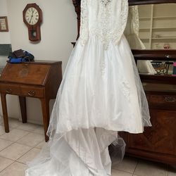 Wedding gown,
