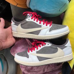 Travis Scott Jordan 1 Reverse Mocha (Shipping Only)