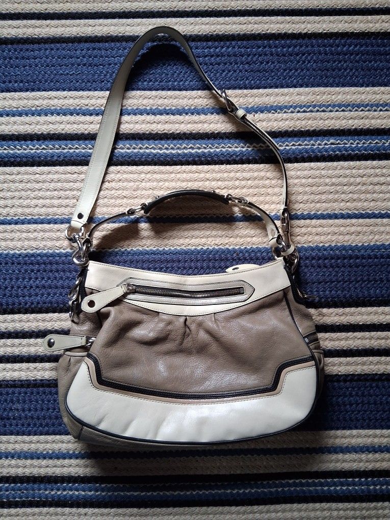 COACH MADISON LEATHER SPECTATOR SHOULDER BAG