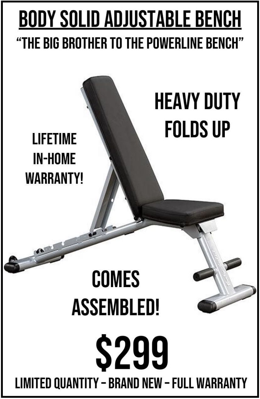 ADJUSTABLE WEIGHT BENCH