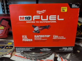 Milwaukee M18 fuel 4-1/2-5" grinder paddle switch