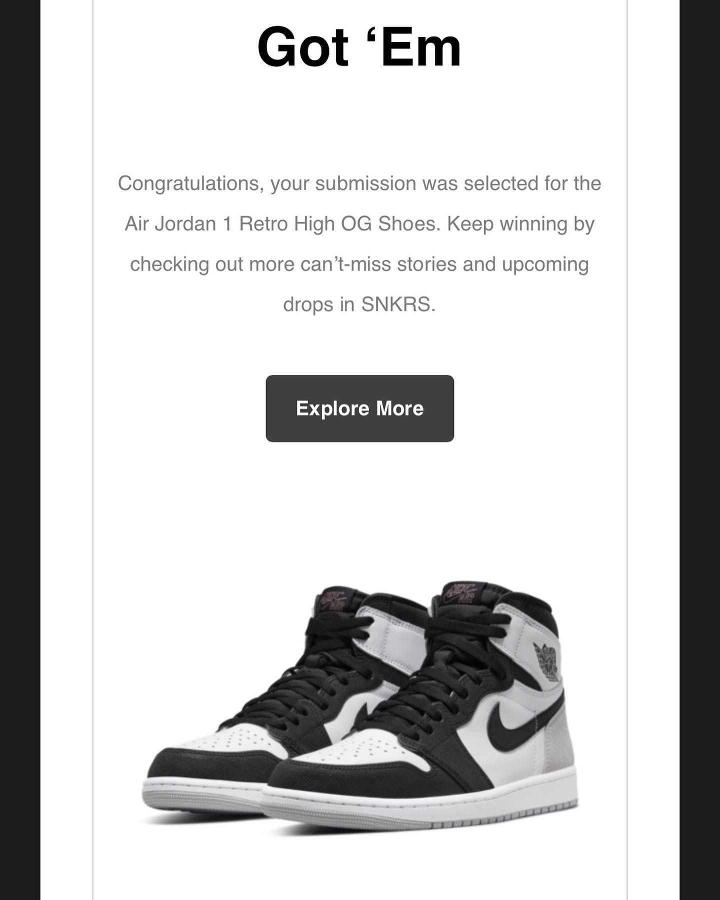 Jordan Retro 1’s High (Stage Haze) Size U.S. 11