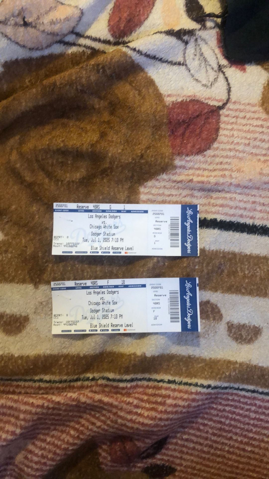 Dodger Tickets