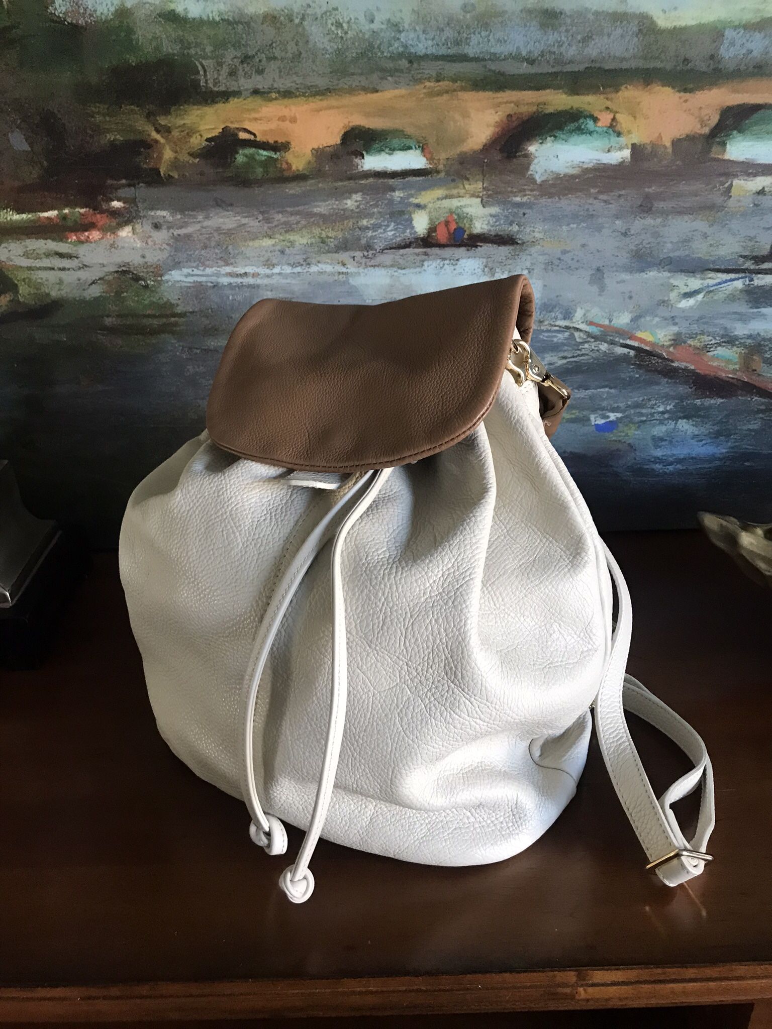 Woman’s backpack purse