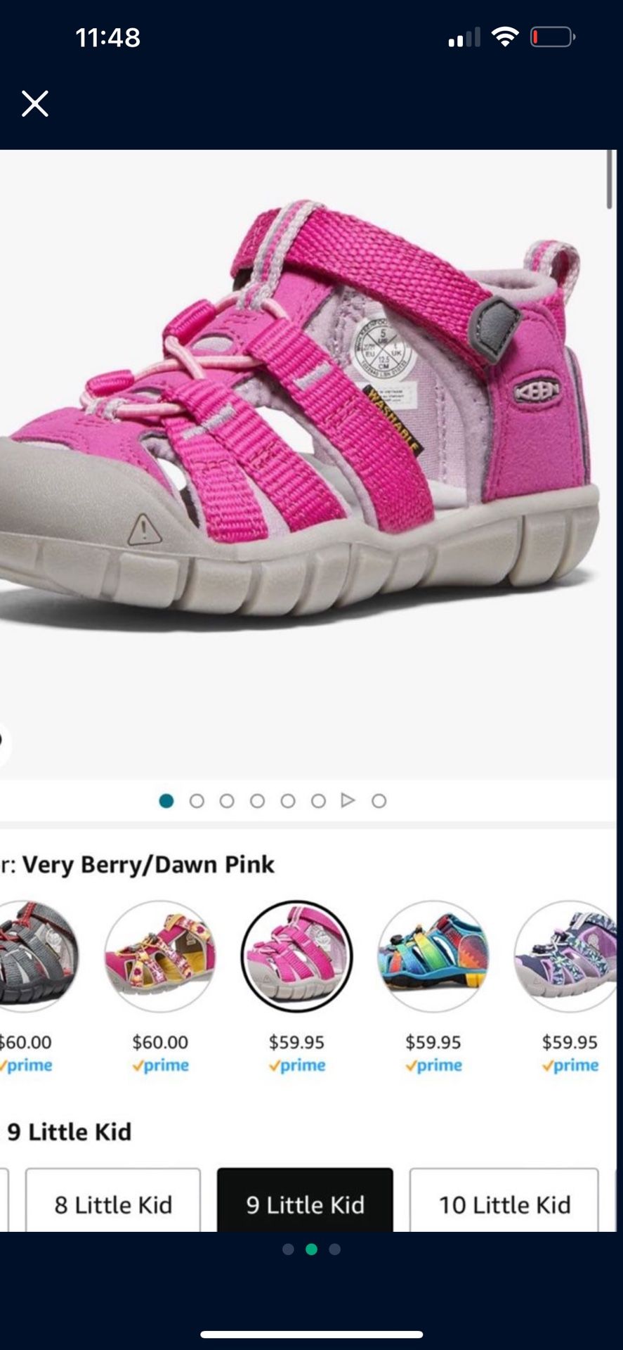 Keen Sandlas Mint Condition