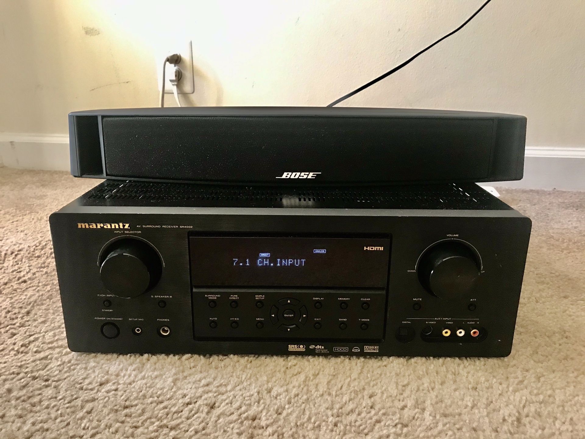 Marantz AVR with remote